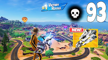 93 Elimination Solo Vs Squads "Zero Build" Gameplay Wins (NEW Fortnite Simpsons Mini Season 2 PC)