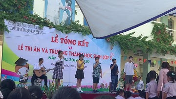 Trường tiểu học Chu Văn An - quận Bình Thạnh - Lễ tổng kết năm học 2019 - 2020 (4)