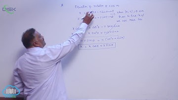 Rotation of axes || Equation of rotation of axes || Disk Telangana