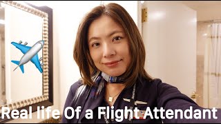 [ENG SUB]ตื่นตี3ทุกวัน บินมาเลโอเวอร์ลาสเวกัส ผิดแพลนที่คิดไว้ I Real life Of a Flight Attendant