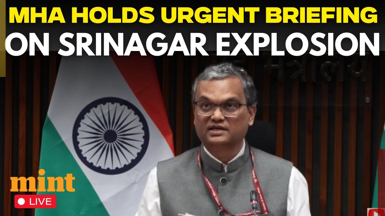 LIVE: MHA Prashant Lokhane Responds To Delhi Blast, Nowgam Incident | India | Srinagar Explosion