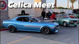 Biggest 1st gen Toyota Celica meet in SOCAL 2024