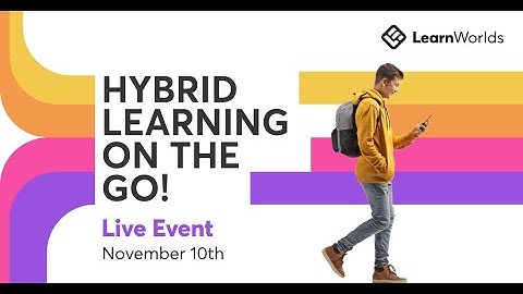 Make the move to Hybrid learning on-the-go!
