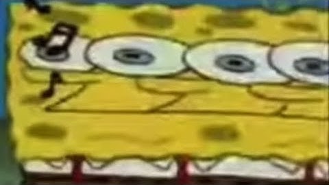 Wrong Notes but Spongebob Doesn’t Know How to Play the Paper