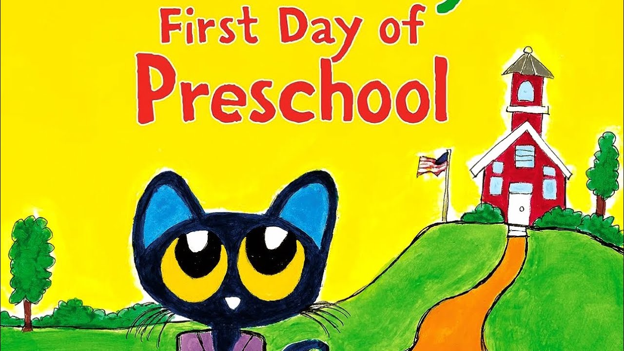 Pete the Kitty's First Day of Preschool | Kids Books Read Aloud