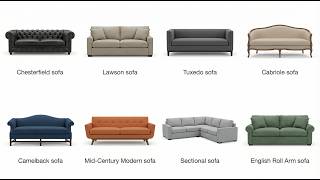 Every Type of Sofa Explained — The Complete Guide
