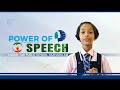 Power of speech i alka alphonsa binoy