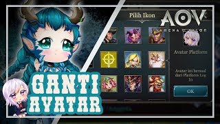Cara Ganti Avatar Arena of Valor (Akun Garena) - AOV Indonesia screenshot 4