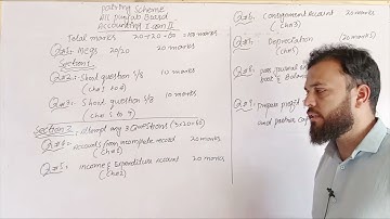 Accounting I.com part 2 Pairing Scheme |2025| All Punjab Boards