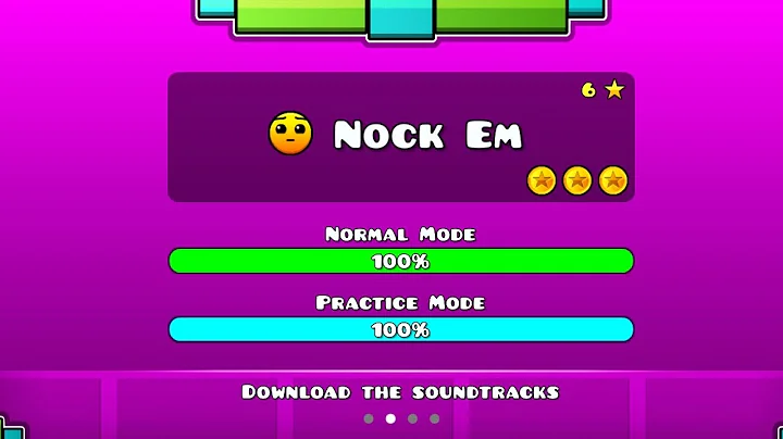 Geometry Dash Subzero - Level 2 "Nock Em" - 100% ALL COINS (Mobile)