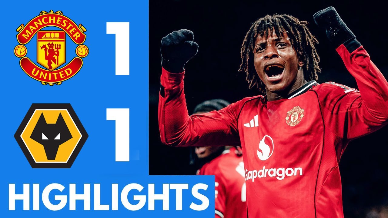 Manchester United vs Wolves (1-1) Extended Highlights | Zirkzee GOAL Dorgu DISALLOWED vs Wolves