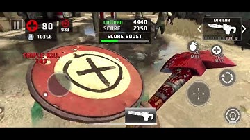 Dead Trigger 2 Gameplay - Kill 25 Zombies with Trap in Arena