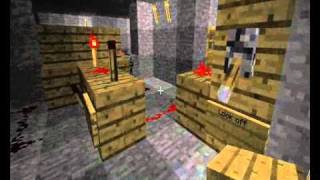 Minecraft 8-switch lock with masterlock (hacks used)