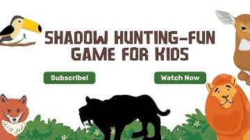 Shadow Matching For Kids - Educational Game For Preschoolers | LittleMentee