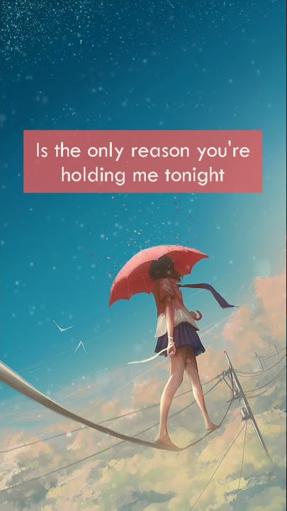 Scared To Be Lonely - New English Song WhatsApp Status Full Screen Lyric Video