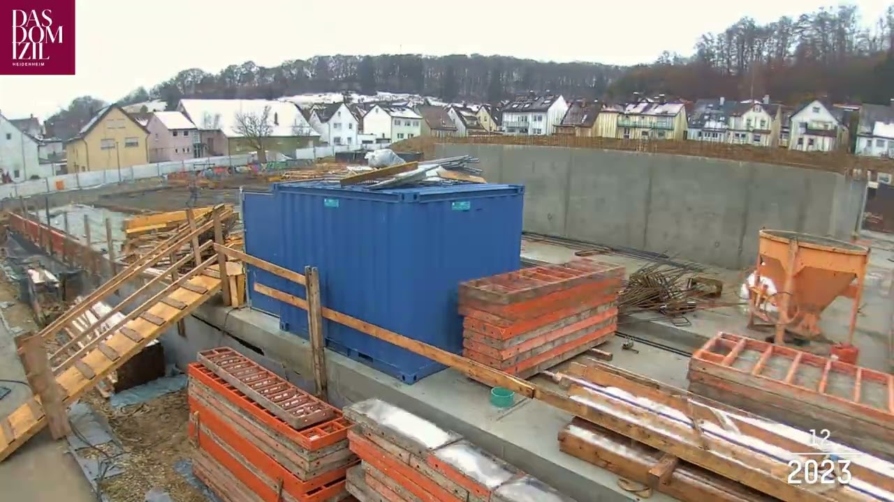 Heidenheim - Rückblick: Bauzeit als Zeitraffer Video