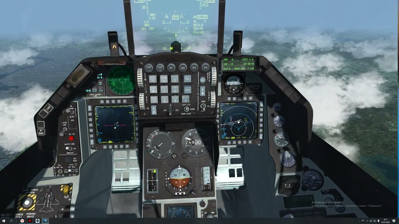 Falcon BMS 4.36. Работа с автопилотом