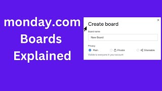 monday.com board types tutorial | Project management | #mondaydotcom #monday #aitools