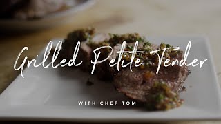 Grilled Petite Tender | Teres Major on the Kamado Joe