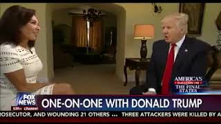 Judge Jeanine Pirro interviews Donald Trump part 2