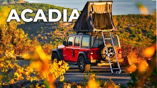 Solo Camping in Acadia National Park | Living in My Jeep