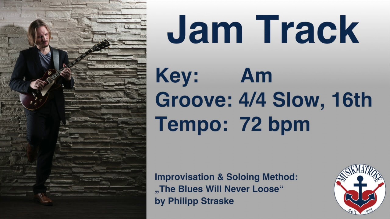 Jam Track A Minor slow YouTube