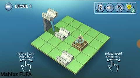 Flow water Fountain 3D Puzzle | Basic Level 1 -10