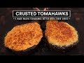 Sous Vide CRUSTED TOMAHAWKS Wagyu Steaks!