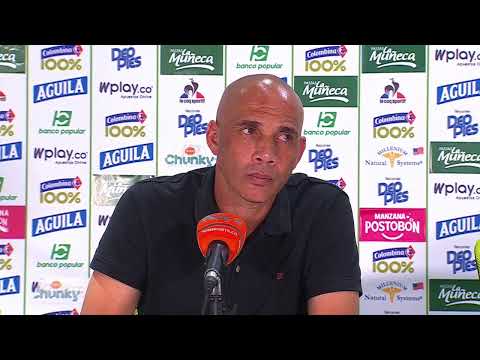 Rueda de prensa Cali tras su partido con Envigado