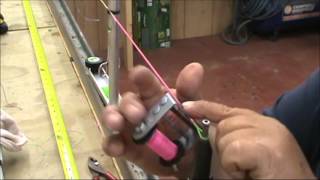 Serving bow strings with Baker Archery products- Ledbetter Archery