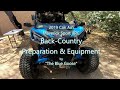 Back-Country Preparation and Equipment - Can Am Maverick Sport XRC