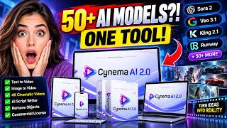 Cynema AI 2.0 Review 2026 – 50+ AI Video Models in One Tool!😱