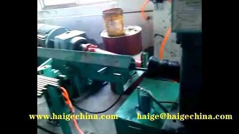 Prestraightening machine for black bar  roughly straightening