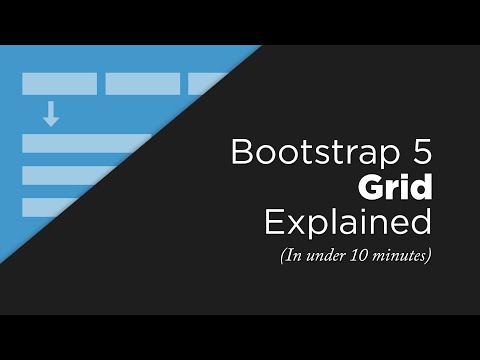 Video: Apakah grid bootstrap?