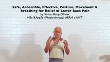 Back Pain Relief Course by Simon Borg-Olivier (Introductory Video)