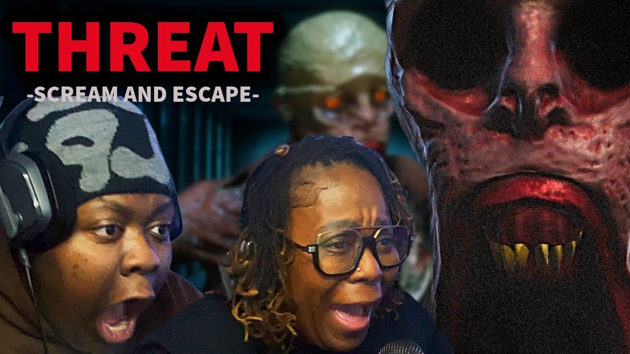 My MOM Plays A Horror Game… And You Have To SCREAM To SURVIVE!! - YouTube