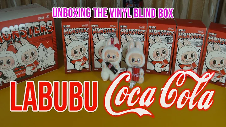 Labubu with Coca-Cola Coke - UnBoxing The Vinyl Face Blind Box