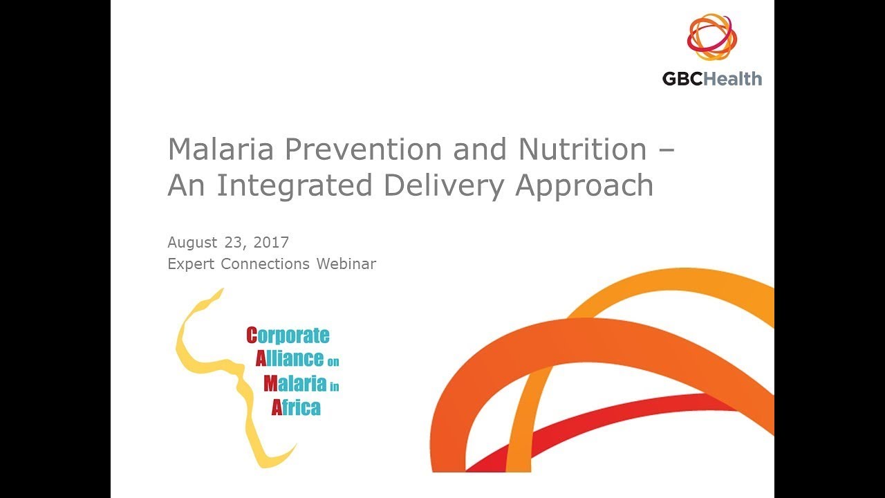 Webinar  Malaria Prevention and Nutrition   An Integrated Delivery Approach
