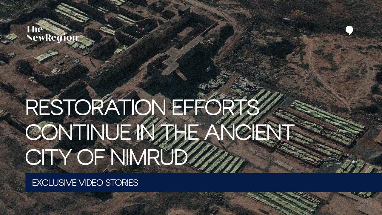 Restoration efforts continue in the ancient city of Nimrud - YouTube