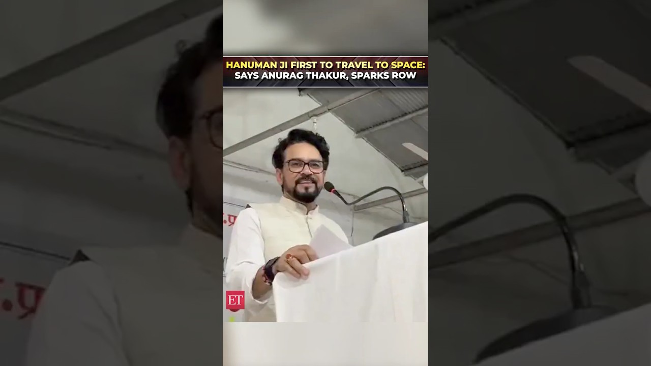 'Hanuman ji first to travel to space': Anurag Thakur’s interaction with students sparks row