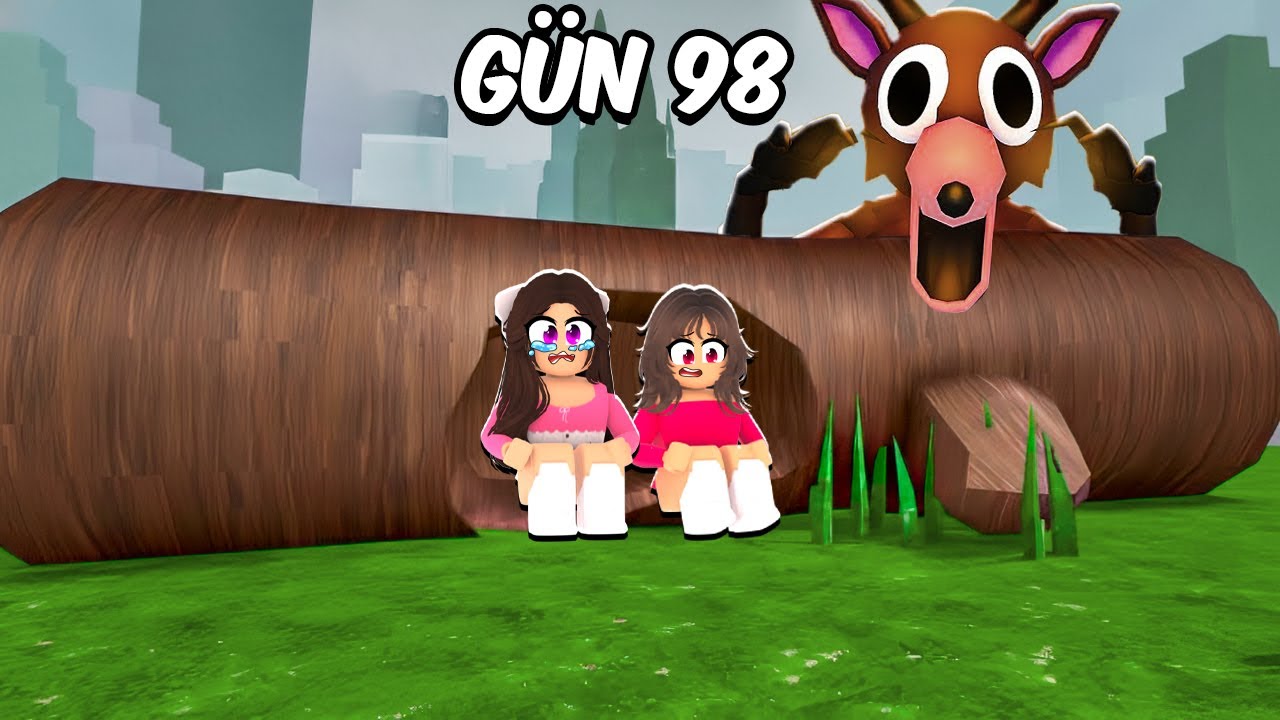 Ormanda 99 Gece Boyunca BİR KÜTÜK'ÜN İÇERİSİNDE Hayatta Kaldık..