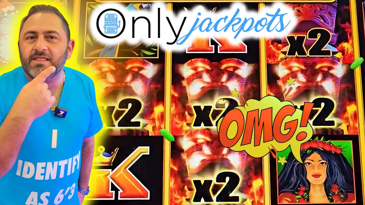 🔥 BIG BETS = HUGE JACKPOTS ONLY on TIKI FIRE LIGHTNING LINK! 🌋💰🎰