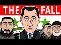سقوط اسد جنگ داخلی سوریه 