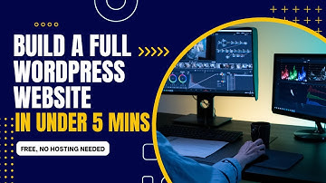 WordPress Tutorial: Build a Full Website in Under 5 Minutes (Beginner Guide)