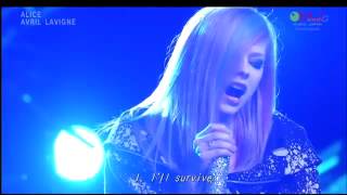 Avril Lavigne - Alice (Live) chords sheet