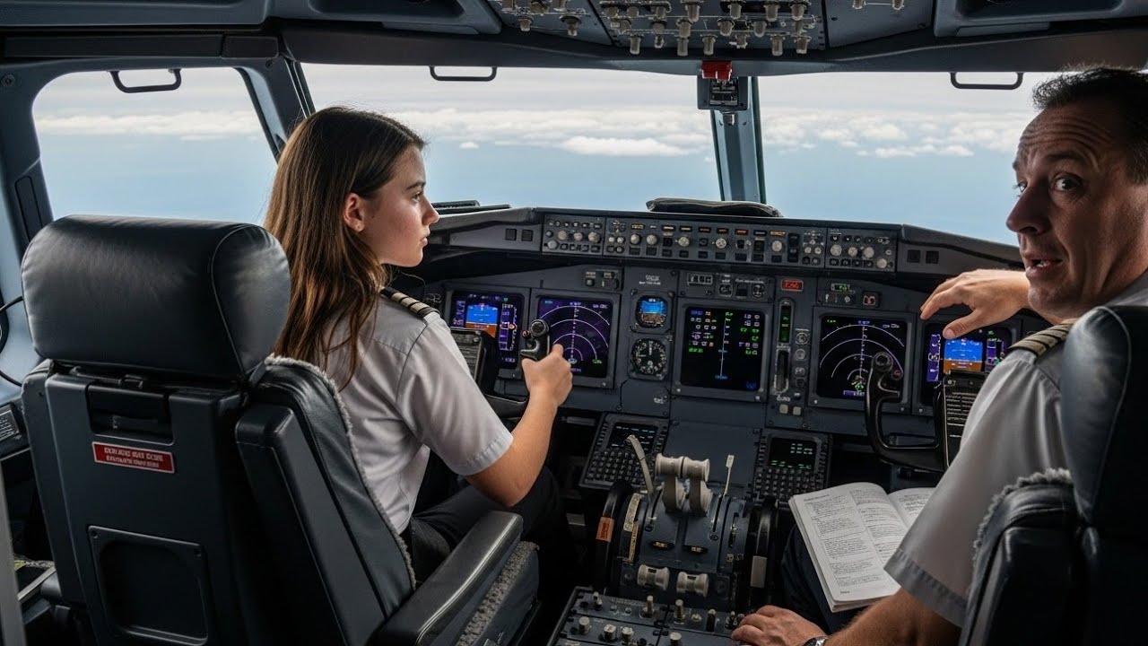 “The Brakes Failed on Landing — Until an 18-Year-Old Girl Saved Everyone on the Plane.”