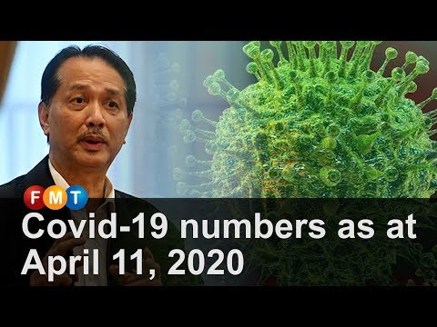 Covid-19 numbers as at April 11, 2020