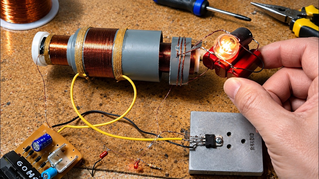 Energy transfer from a special blocking oscillator