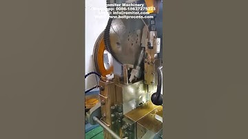 High Speed U Shape Bolt Threading Bending Making Machine