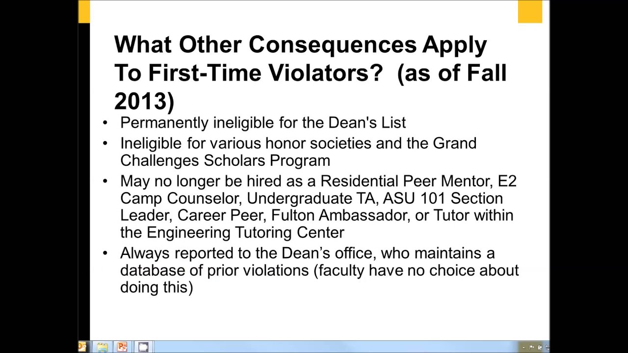 Asu101 asu academic integrity policy youtube